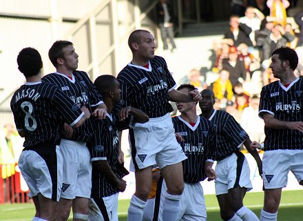 Motherwell v Dunfermline 14/10/06