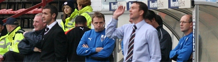 Bench Dunfermline v Ross County