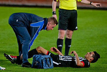 FAISSAL EL BAKHTAOUI Injured