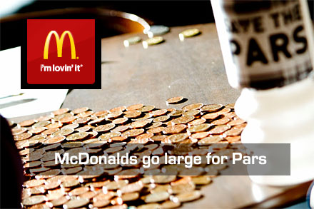 McDonalds go large for Pars