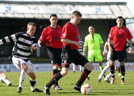 Chris Higgins for Dunfermline v Ayr United