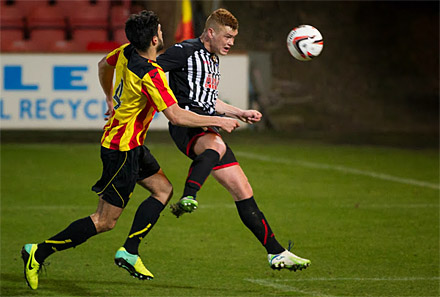 Ryan Thomson v Partick U20s