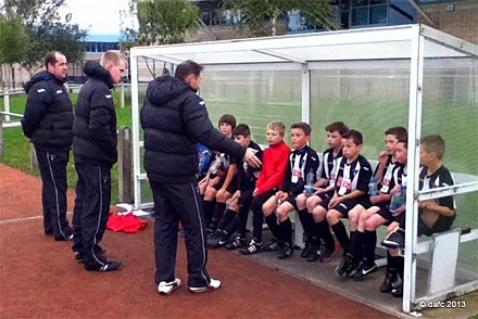 DAFC Youths at Manchester City