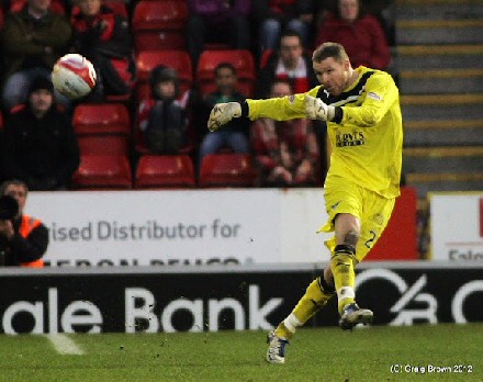 Iain Turner at Pittodrie