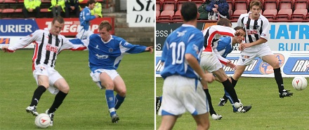 Andy Kirk scores v QOS 09/08/08