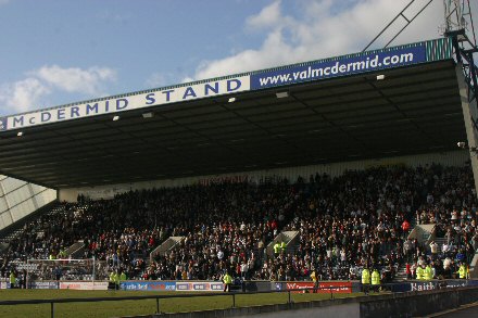 Pars fans at Starks Park