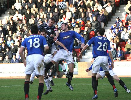 Dunfermline v Rangers, click for larger image