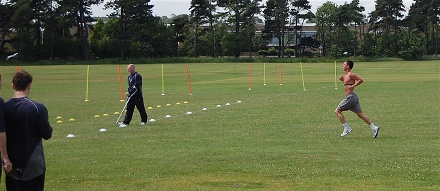 Joe Cardle wins the Beep Test