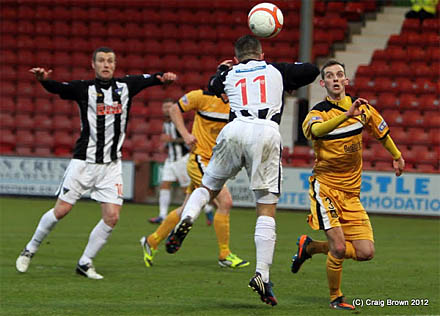 Josh Falkingham opens the scoring