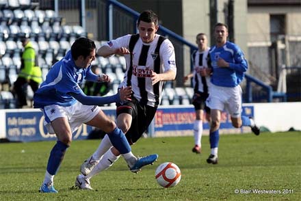 Steven McDougall, QOS v Dunfermline