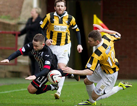 Ryan Wallace v East Fife