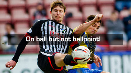 CALLUM MORRIS on the ball