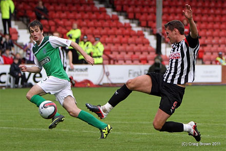 Andy Barrowman v Hibs