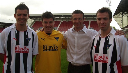 Steven Bell, Austin McCann, Jim McIntyre, Graeme Holmes