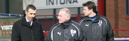 Jim McIntyre, Gerry McCabe and Neil Inglis