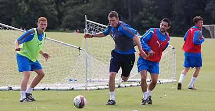 Training at Pitreavie 23.07.11