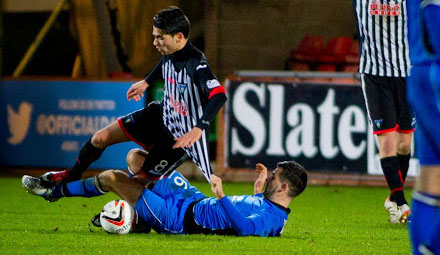 Faissal El Bakhtaoui is pulled down