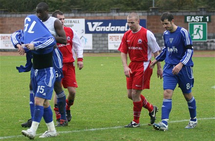 Stevie Crawford / Stirling Albion match 27/10/07