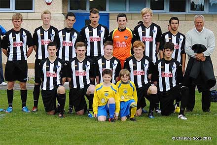 Dunfermline U20 team v Lauder 