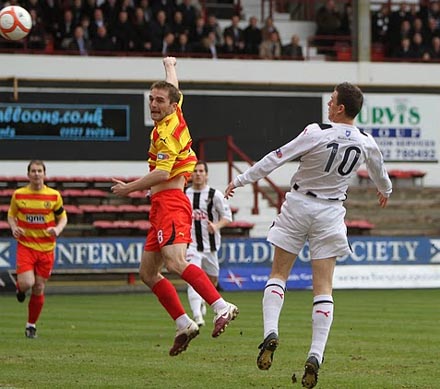 Martin Hardie v Partick Thistle