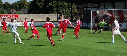 John MacDonald scores U19s v Brechin City