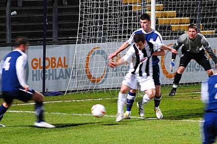 Ross County v Dunfermline 29th March 2011