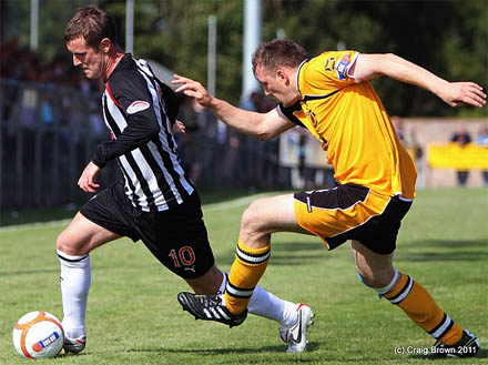 Andy Kirk v Annan Athletic