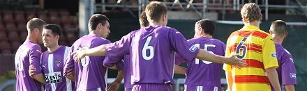 Wall at Firhill