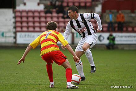 Austin McCann v Partick Thistle