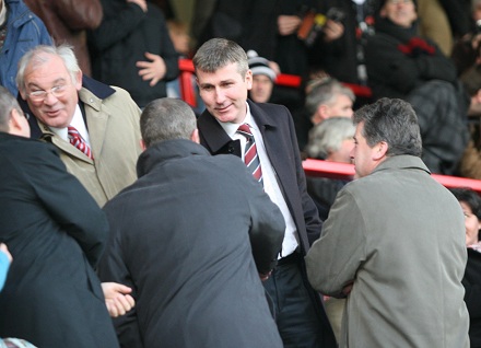 Stephen Kenny in Directors Box