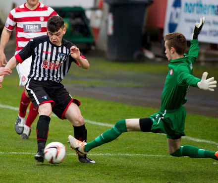 PJ Crossan scores v Hamilton