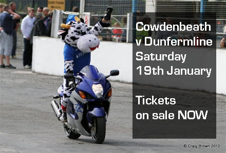 COWDENBEATH TICKETS ON SALE NOW