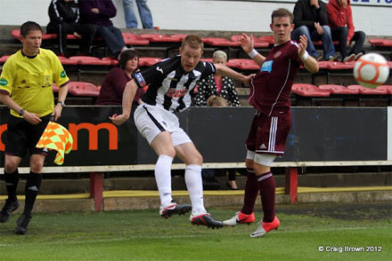 Andy Geggan v Hearts