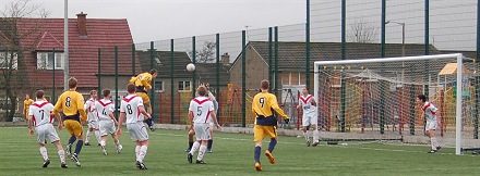 Lee Graham scores v Airdrie United 18/01/09