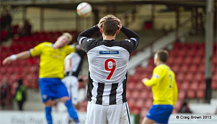 Andy Barrowman laments penalty miss