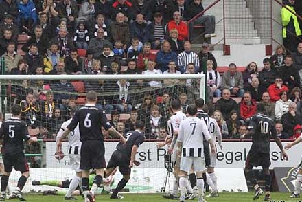 Raith Rovers score