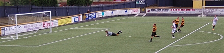 Second goal v Alloa