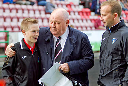 Davie Hunter and Stephen Wright