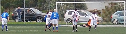 King nets Cowdenbeath`s 67th minute penalty