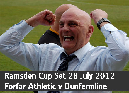 Forfar Athletic v Dunfermline Athletic