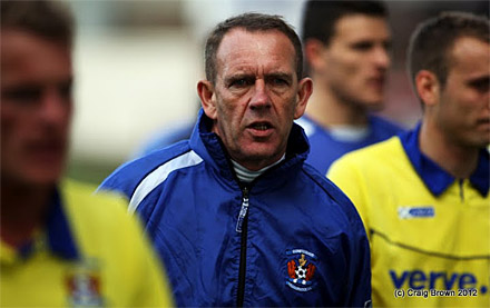 K?enny Shiels post match in Scottish Premier League game between Dunfermlin?e Athletic FC and Kilmarnock FCAt East End Park Stadium, Dunfermlin?e. Picture, Craig Brown