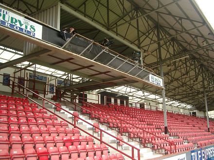 TV Gantry from trackside